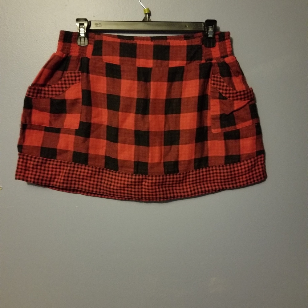 Plaid skirt